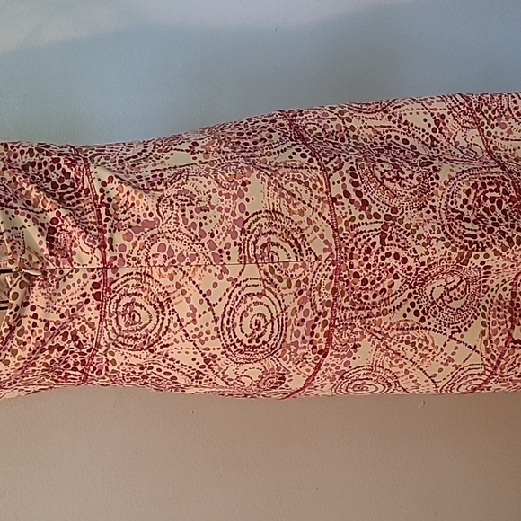 MIXIT Geometric Paisley Asymmetrical Midi Maxi Halter Dress Sz 8 Vintage Y2K - Picture 8 of 15